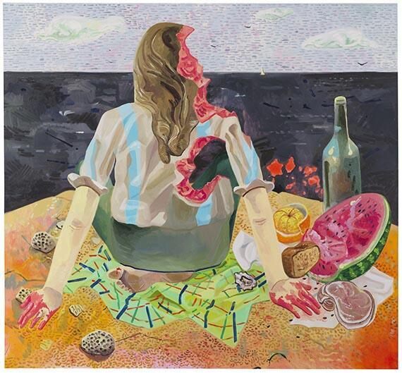 Dana Schutz, Gouged Girl
