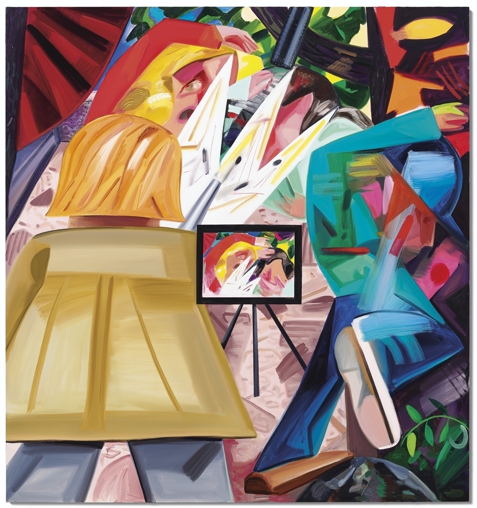 Dana Schutz, Shooting on the Air