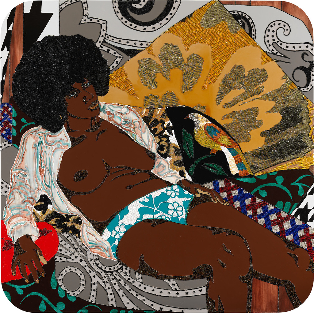 Mickalene Thomas, I Can’t See Me Without You