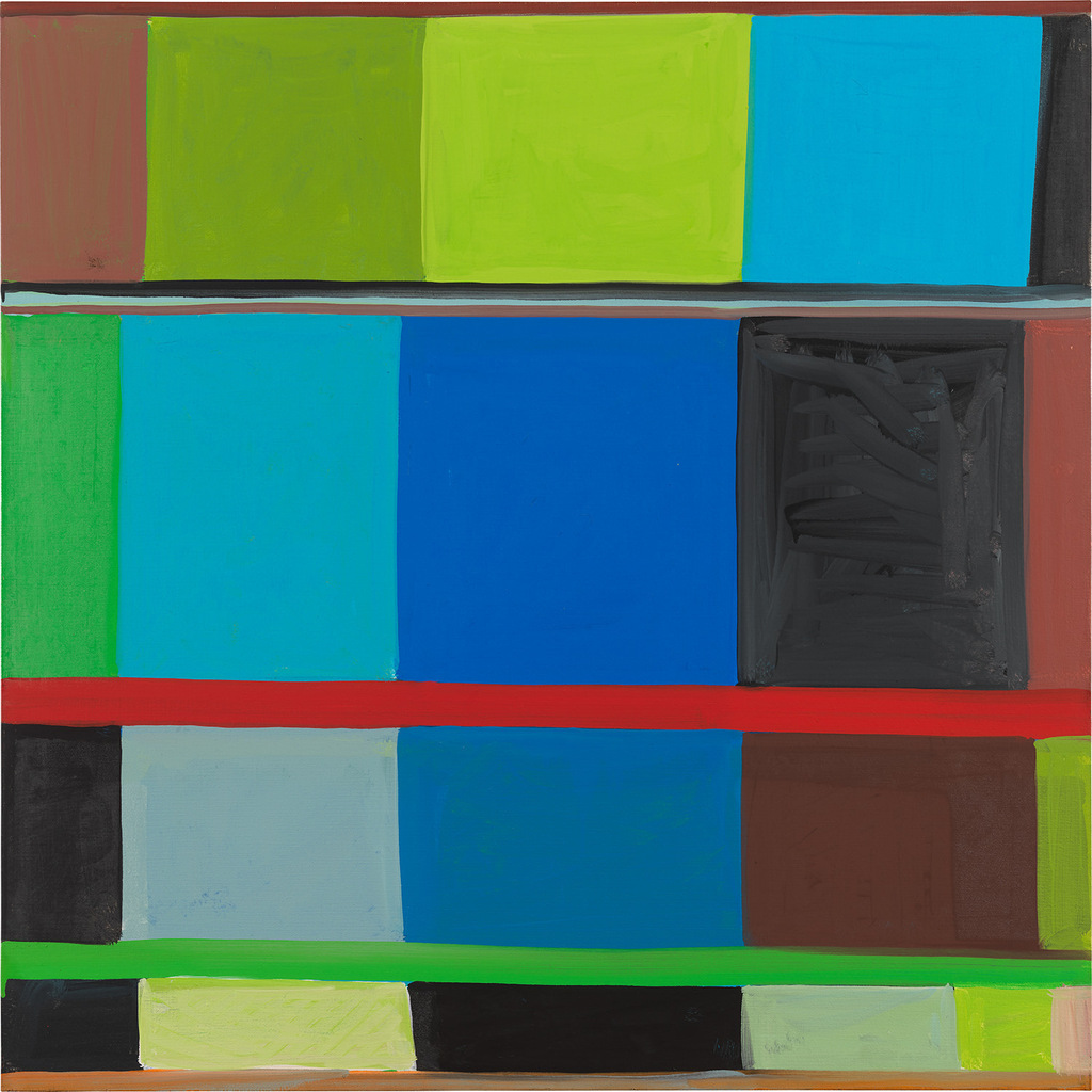 Stanley Whitney, Blue in Green