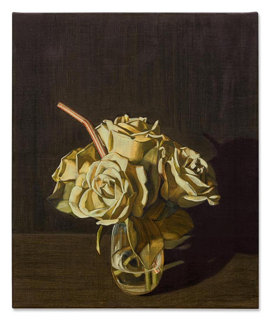 Anna Weyant, Untitled (Flowers)