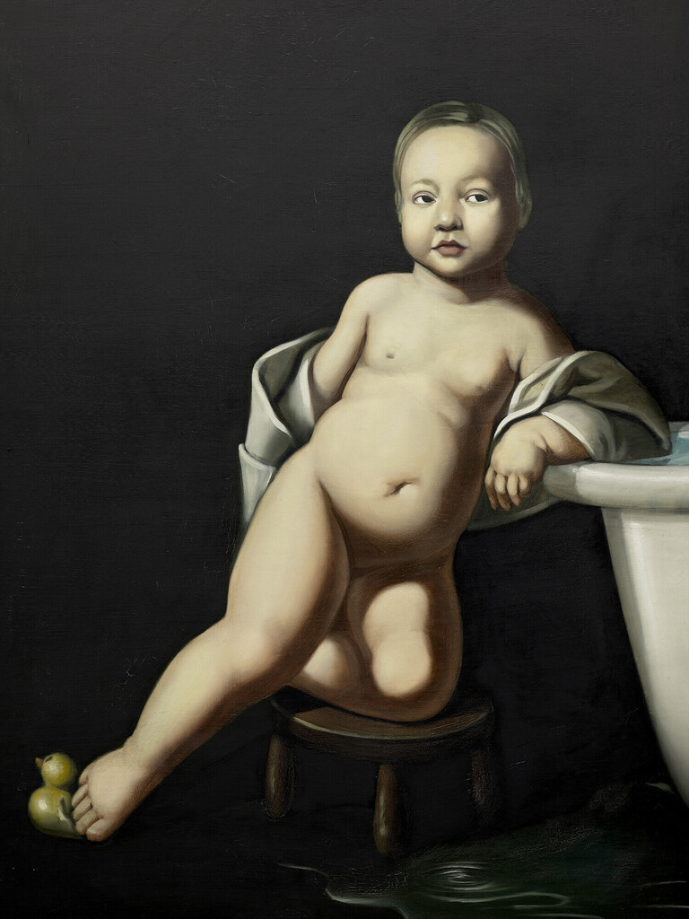 Anna Weyant, Bath Time
