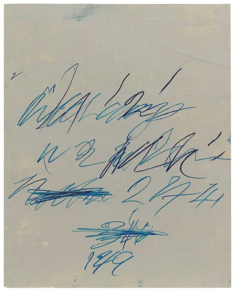 Cy Twombly, Untitled