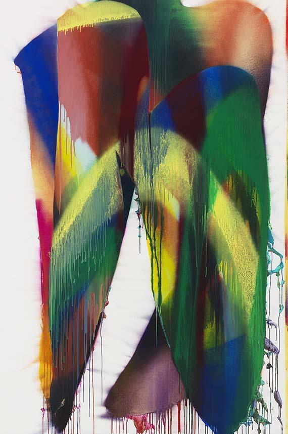 Katharina Grosse, Ohne Titel