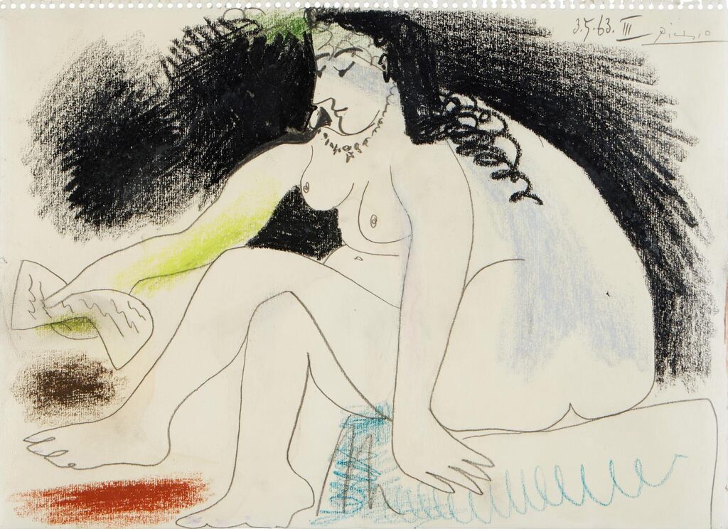 Pablo Picasso, Bethsabée et la lettre de David