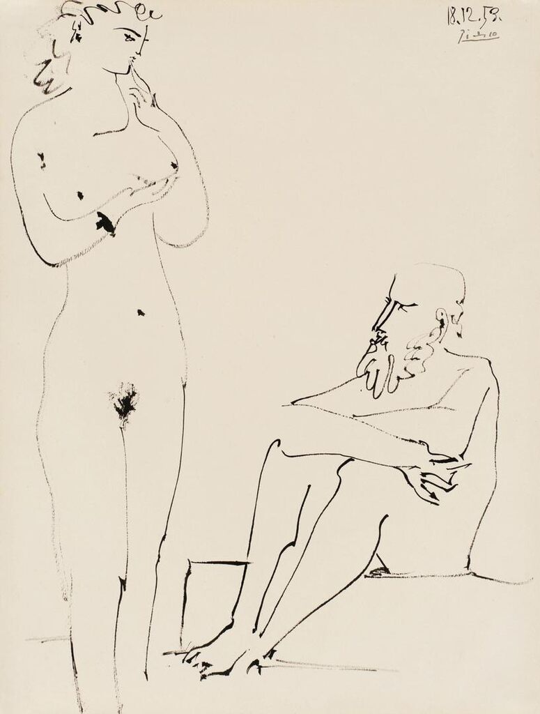 Pablo Picasso, Homme et femme nus