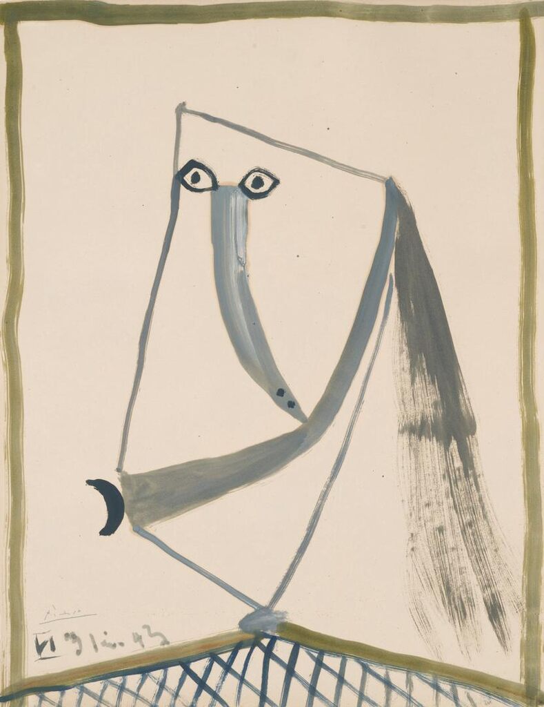 Pablo Picasso, Tête de femme