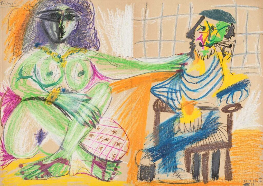 Pablo Picasso, Homme et femme