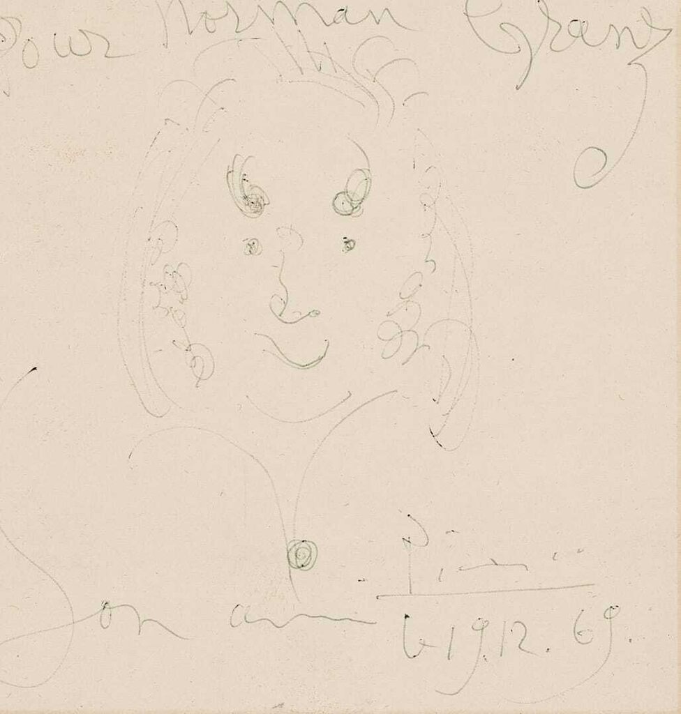 Pablo Picasso, Tête de faune