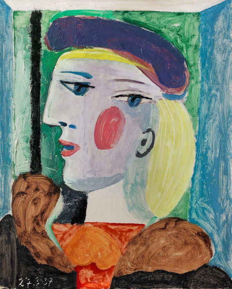 Pablo Picasso, Femme au béret mauve