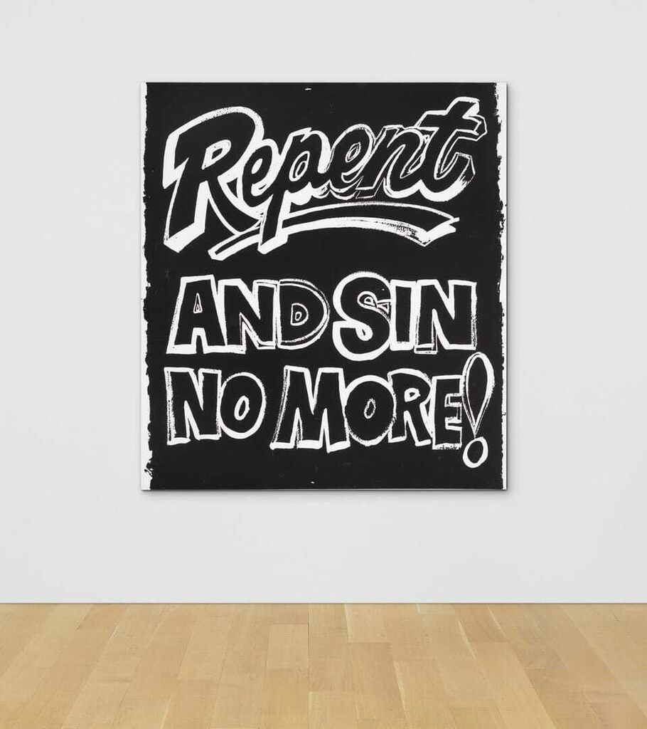 Repent and Sin No More (Negative)