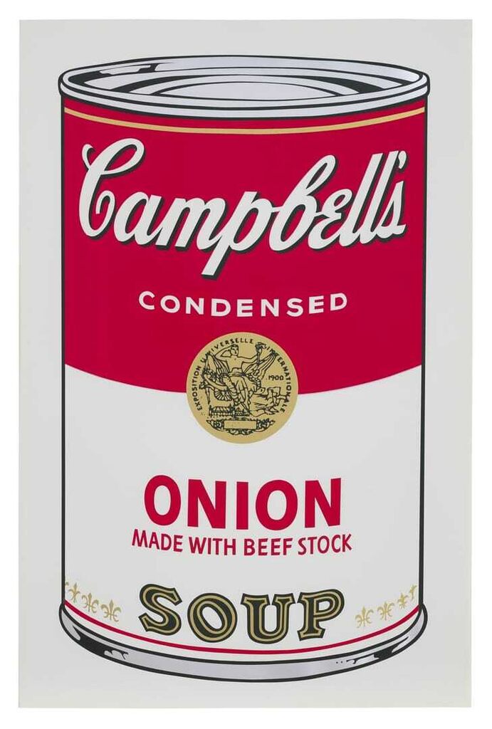 Andy Warhol, Onion (from Campbell's Soup I)