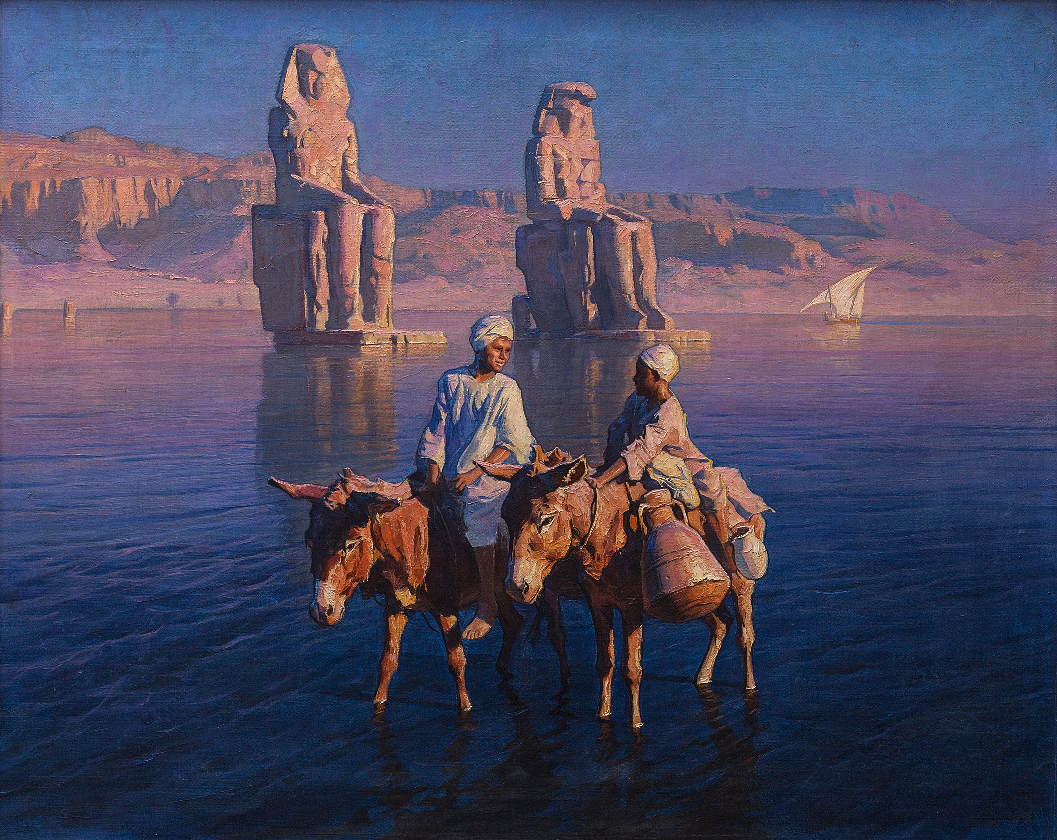 Les Colosses de Memnon