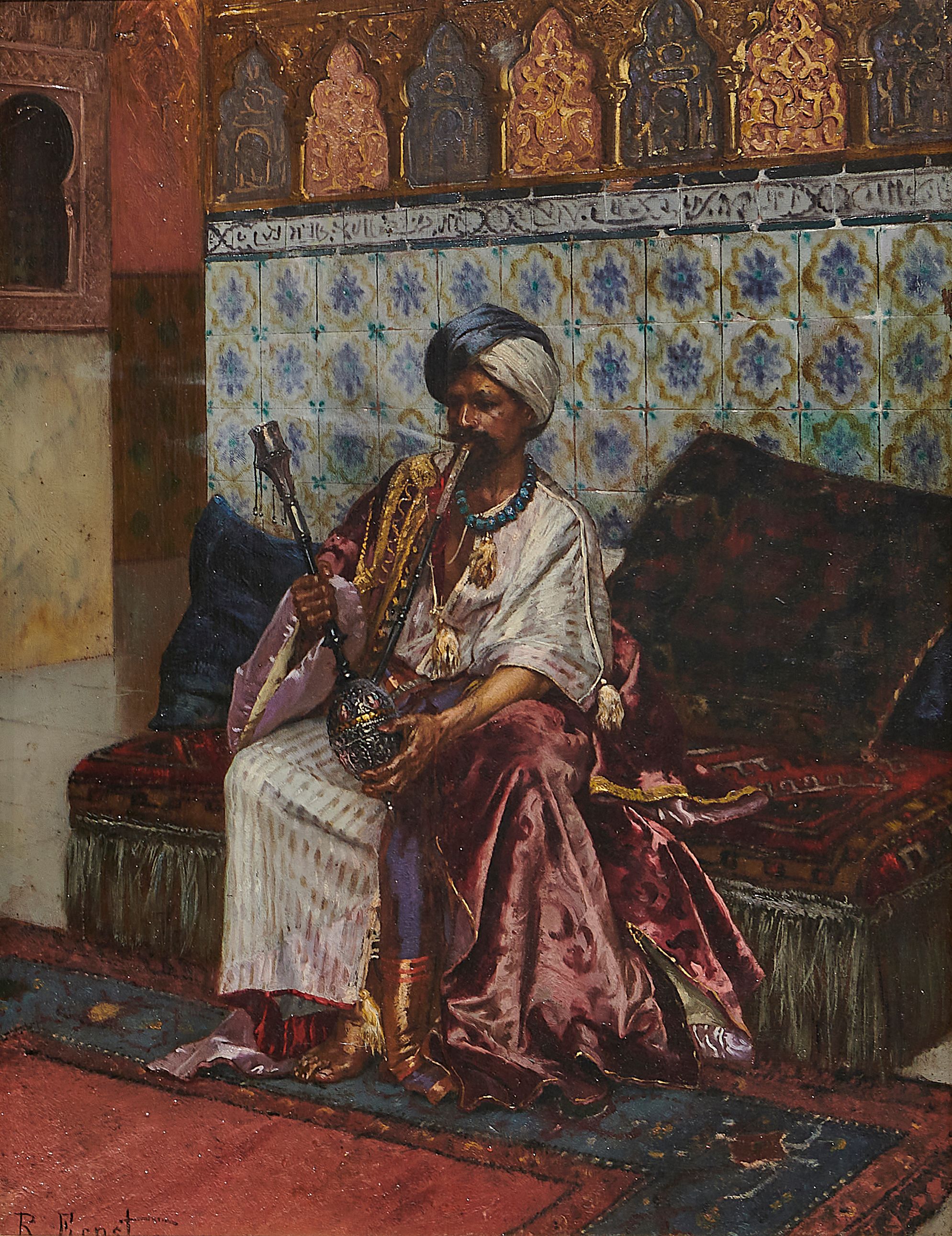 Le fumeur de narghilé