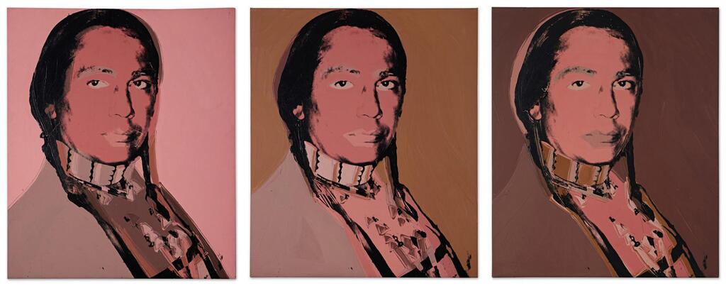 Andy Warhol, The American Indian (Russell Means)