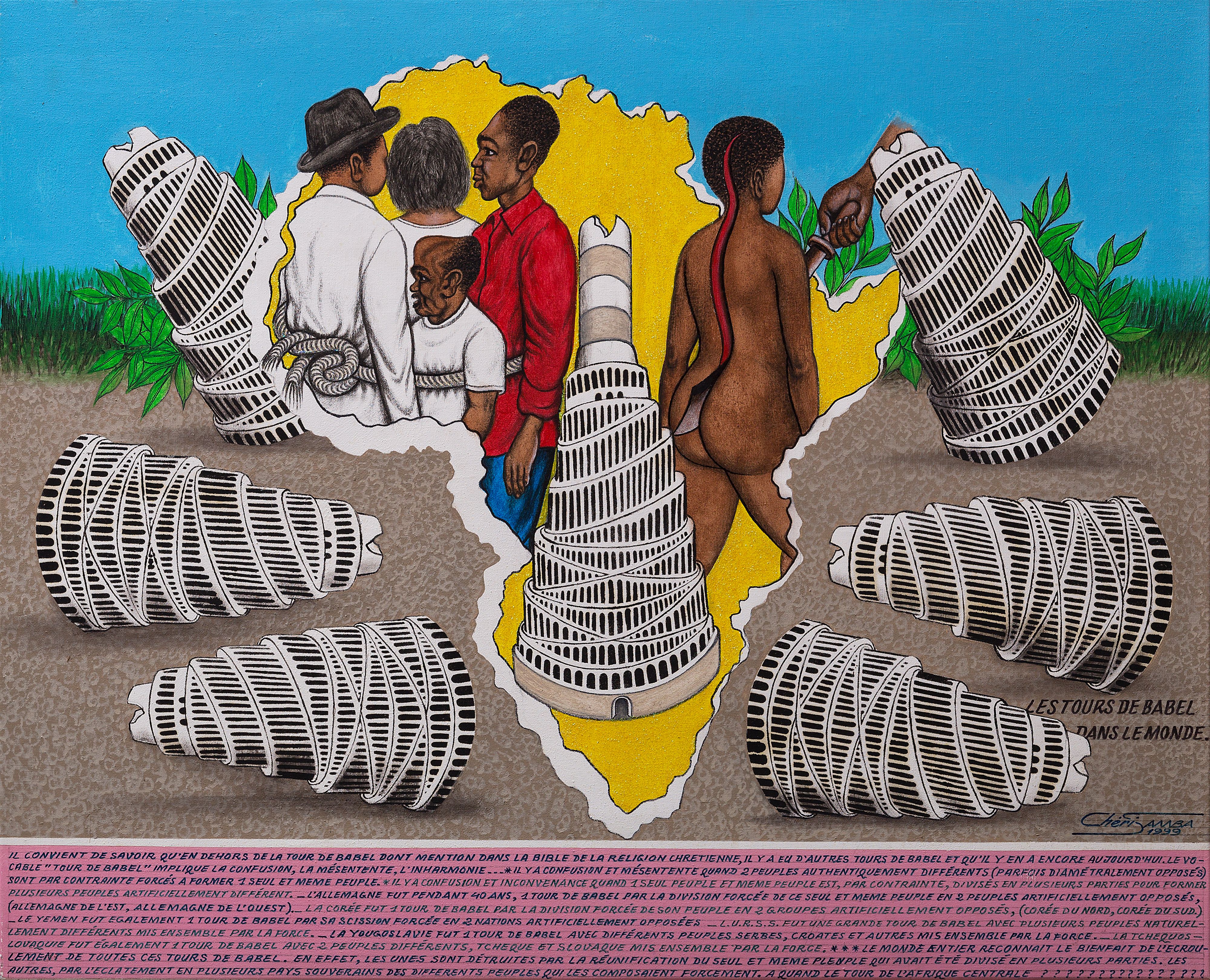 Les tours de Babel dans le monde - 1999