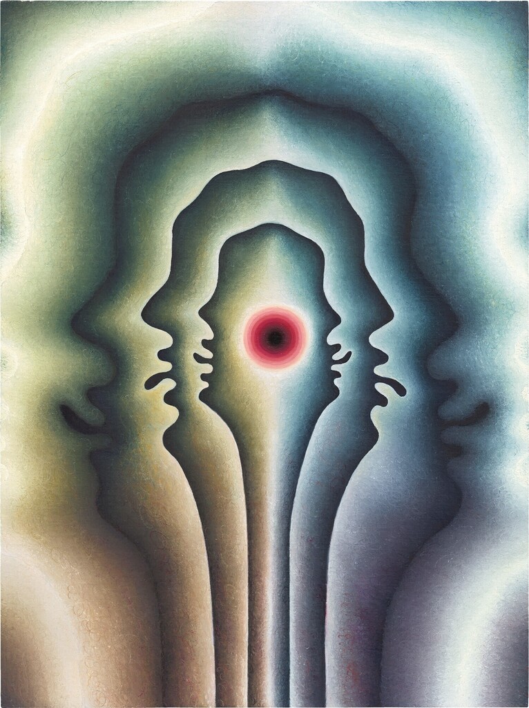 Loie Hollowell, Lick Lick in Blue, Green and Red