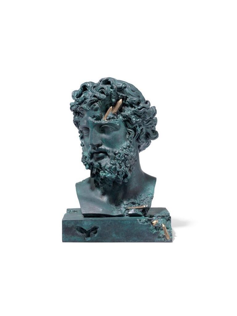 Bronze Eroded Jupiter