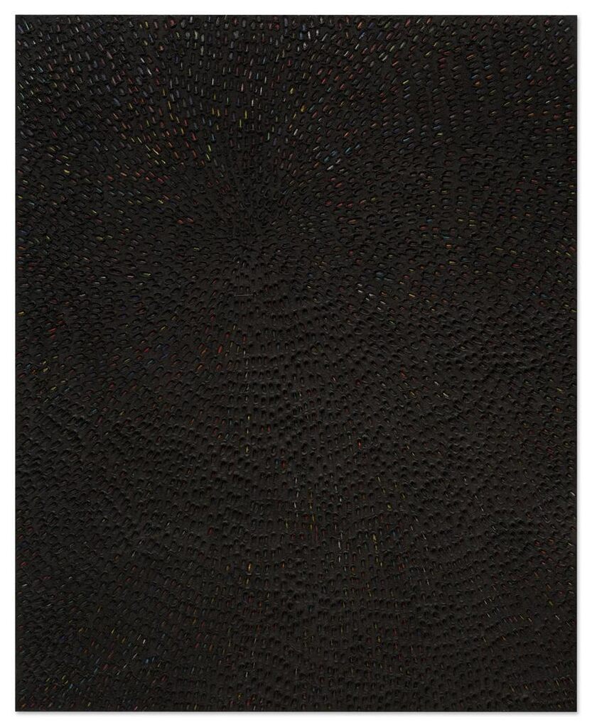 Jennifer Guidi, All things Wild (Black Sand SF #2 Mandala, Pattern Ground)