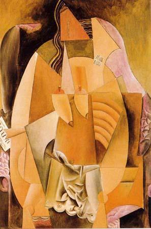 Pablo Picasso, Femme assise dans un fauteuil, Eva