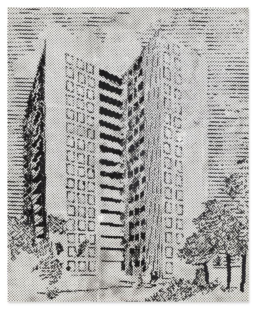 Sigmar Polke, Häuserfront [Front of the Housing Block]