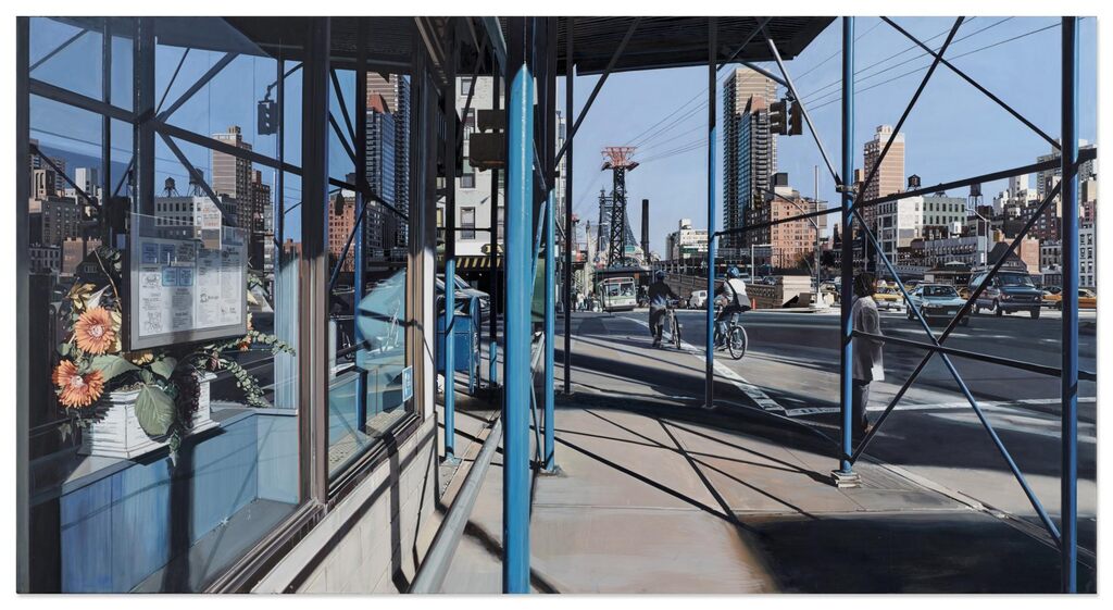 Richard Estes, Sunday on 2nd Avenue