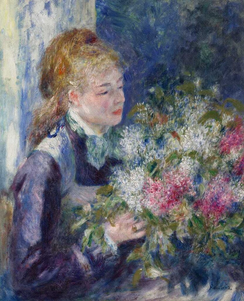 Pierre-Auguste Renoir, La femme aux lilas (Portrait de Nini Lopez)