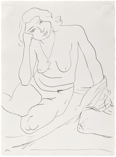Henri Matisse, Nu assis