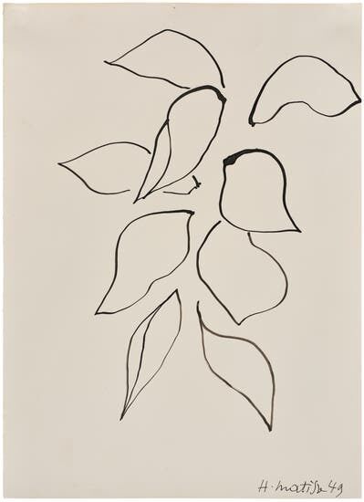 Henri Matisse, Leaves for Verve Magazine
