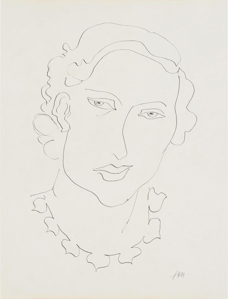 Henri Matisse, Tête de femme au collier