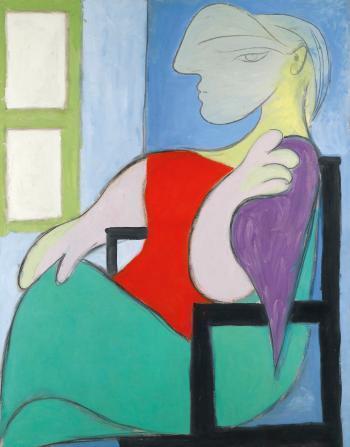Pablo Picasso, Femme assise pres d'une fenetre