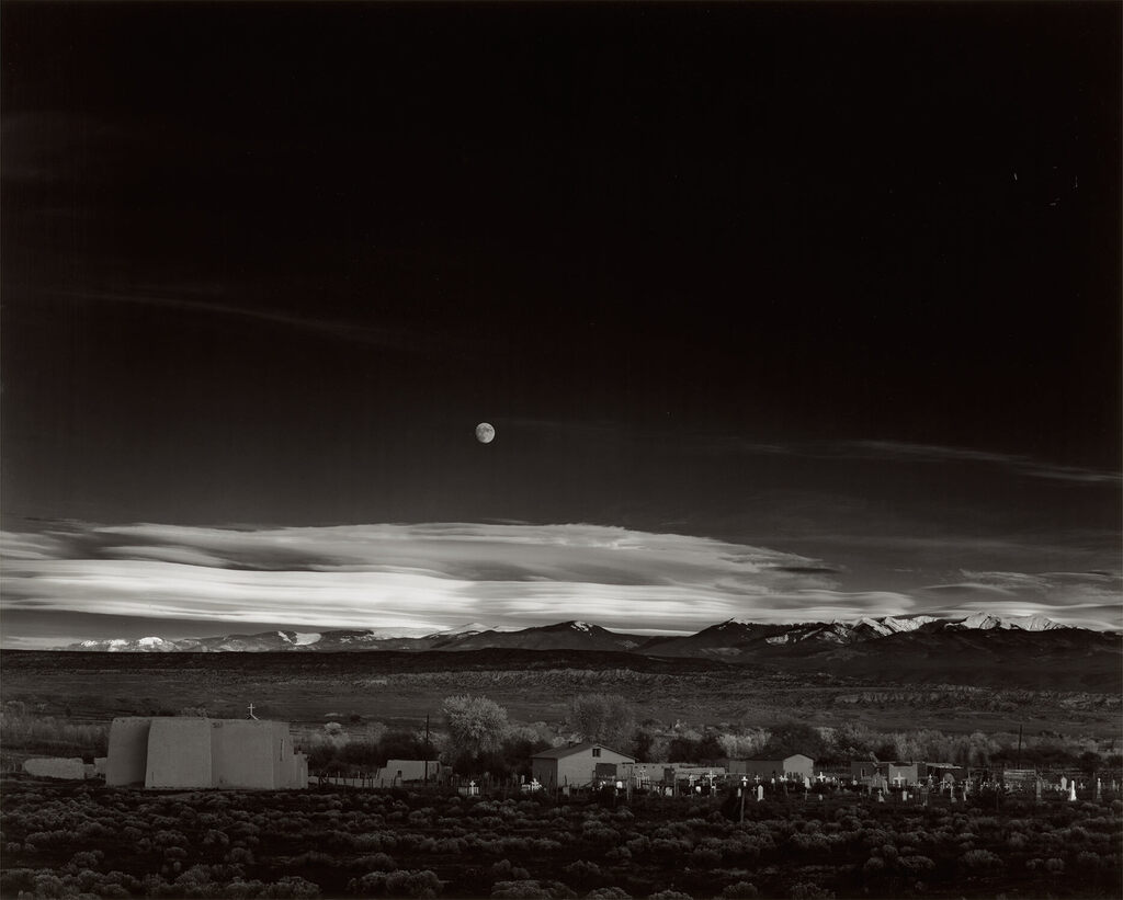 Ansel Adams, Moonrise, Hernandez, New Mexico