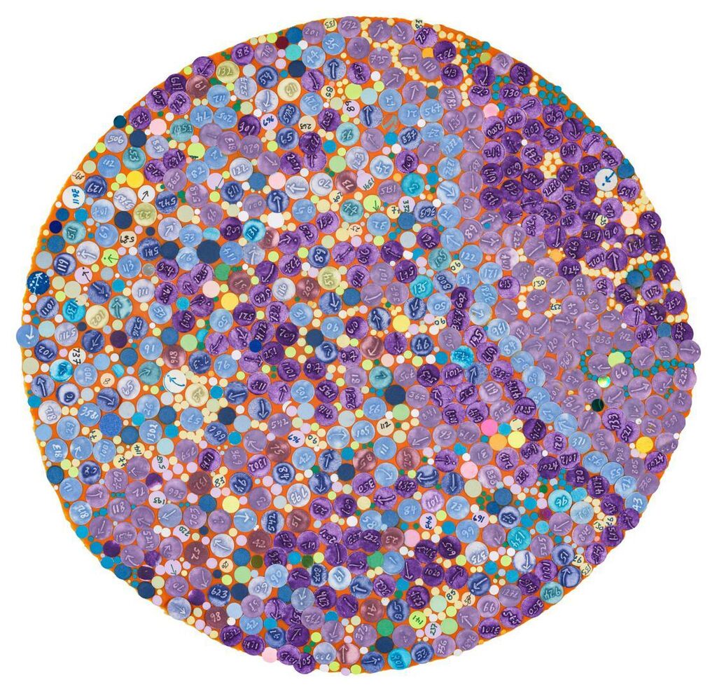 Howardena Pindell, Untitled #123