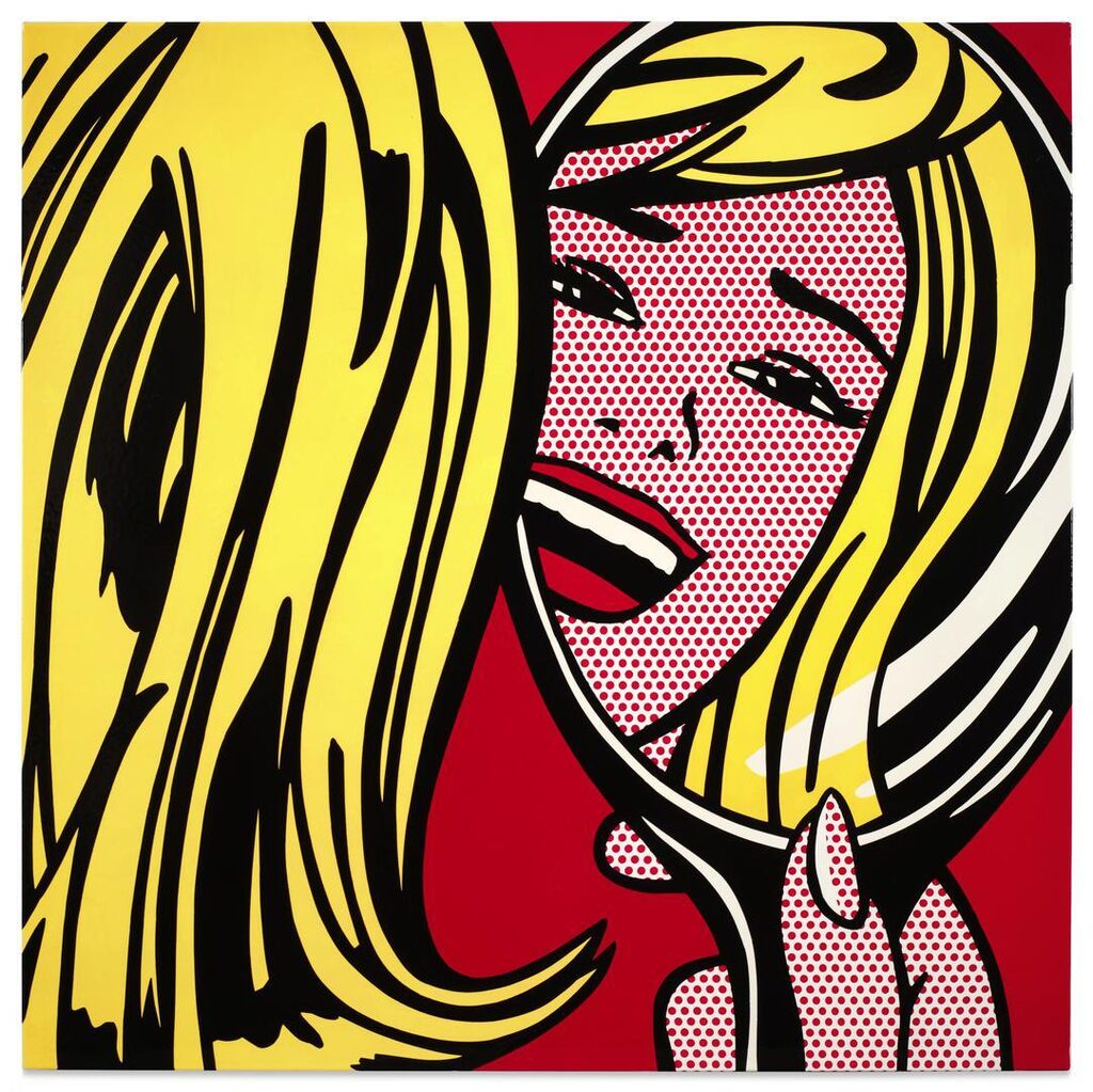 Roy Lichtenstein, Girl in Mirror