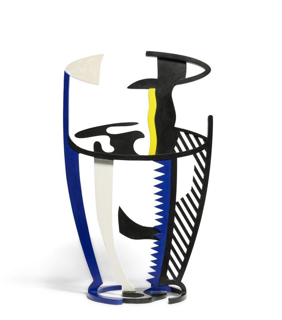 Roy Lichtenstein, Glass II