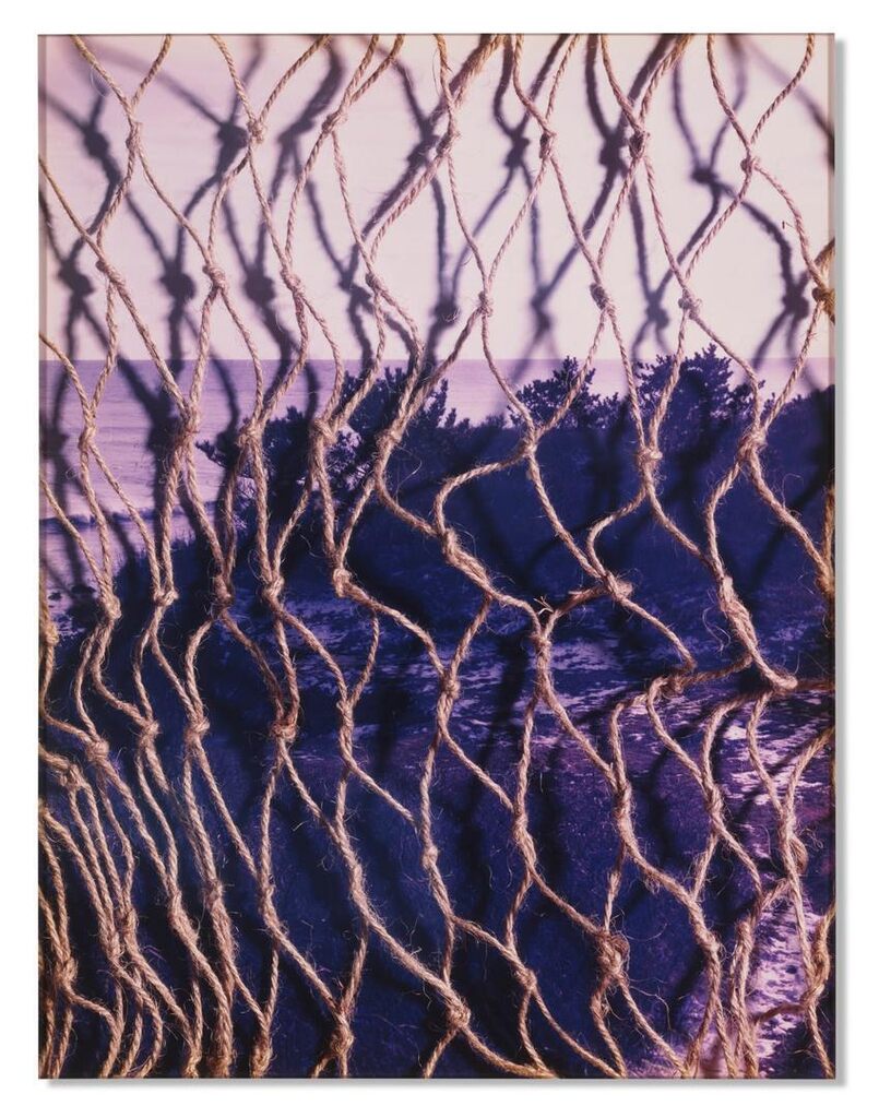 Cliff in Montauk with Net