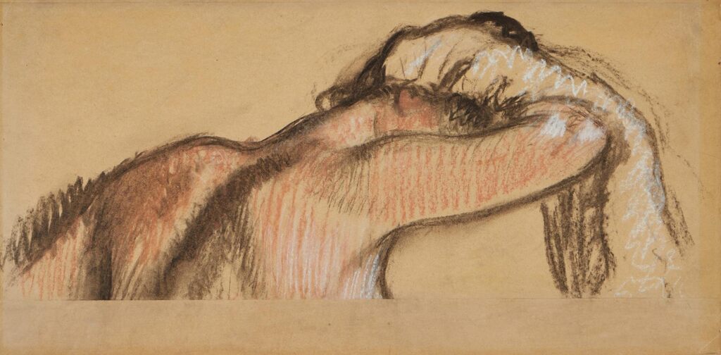 Edgar Degas, Après le bain, femme s'essuyant