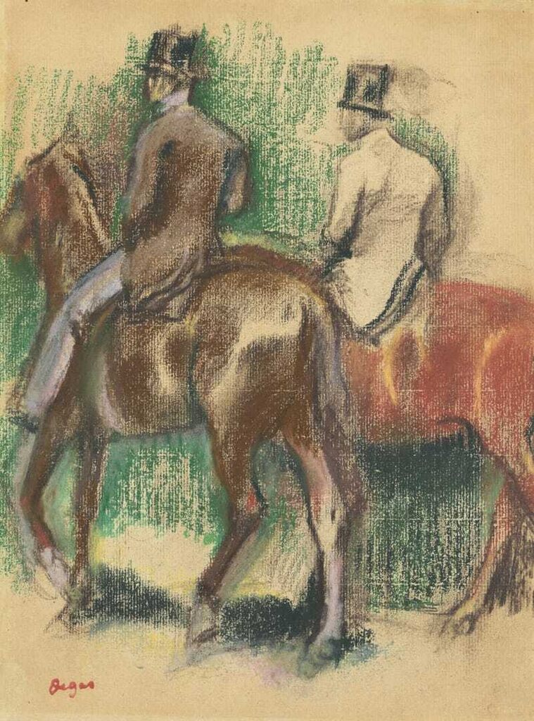 Edgar Degas, Deux cavaliers