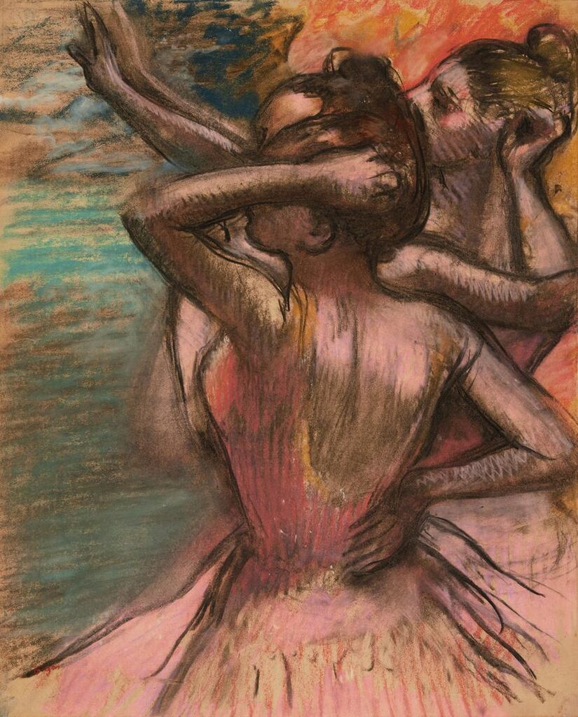 Edgar Degas, Trois danseuses