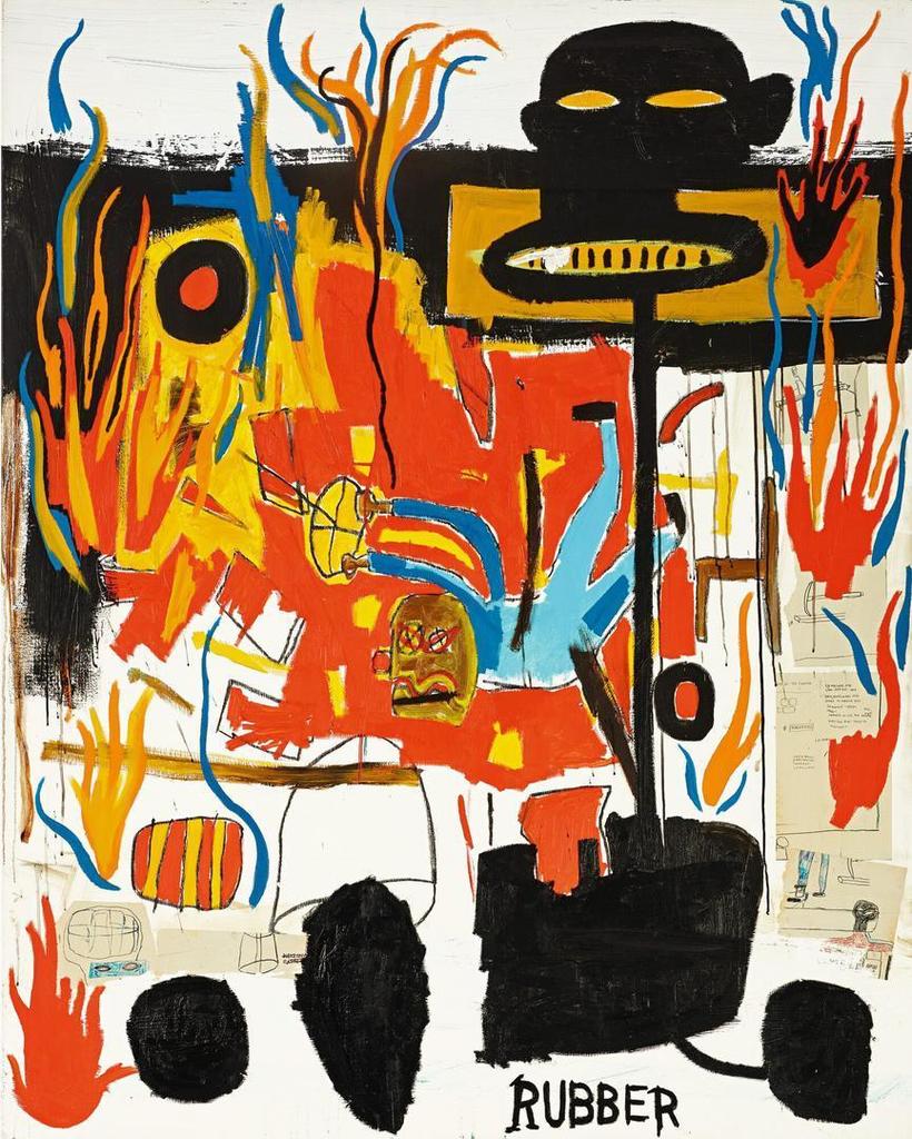 Jean-Michel Basquiat, RUBBER