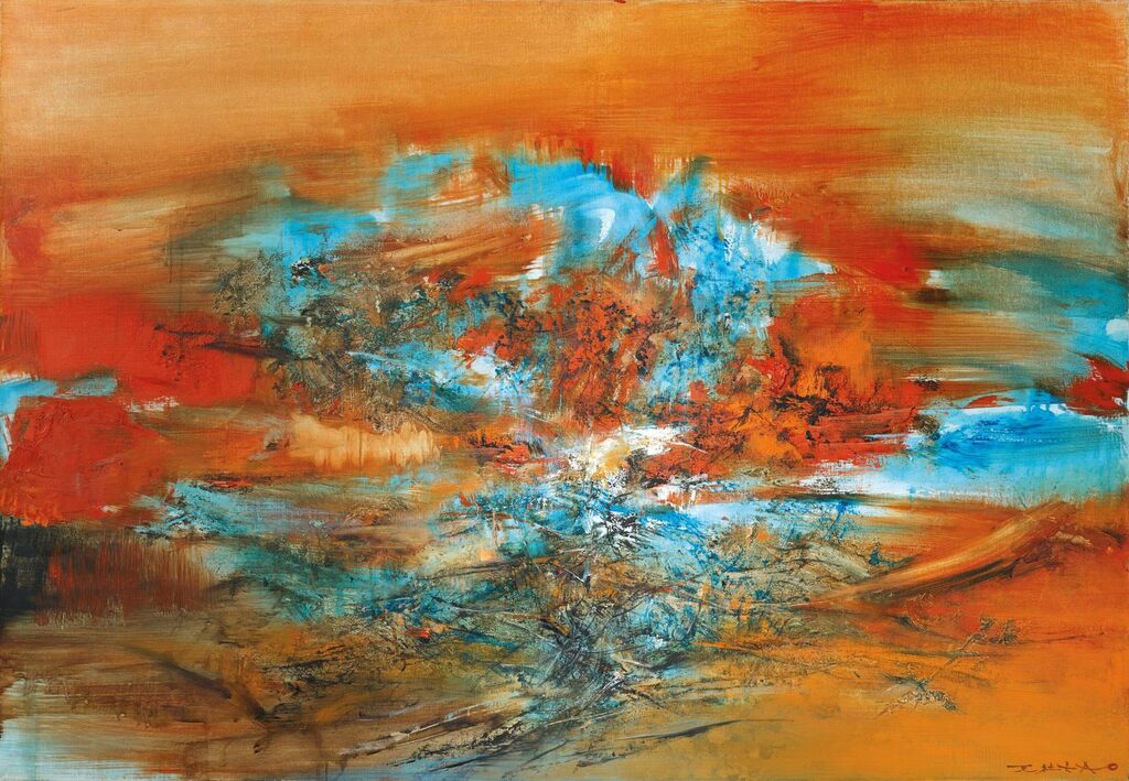 Zao Wou-Ki, 10.01.68.