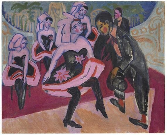 Ernst Ludwig Kirchner, Tanz im Varieté