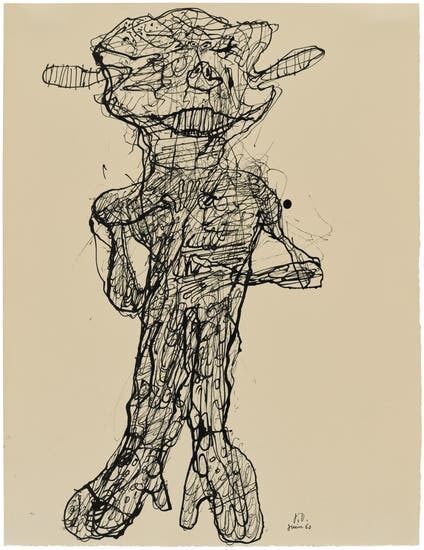 Jean Dubuffet, Personnage