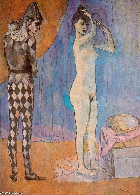 Pablo Picasso, Famille de l'arlequin