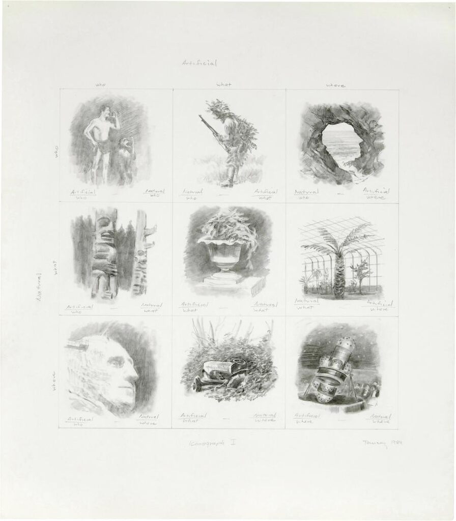 Mark Tansey, Iconograph I