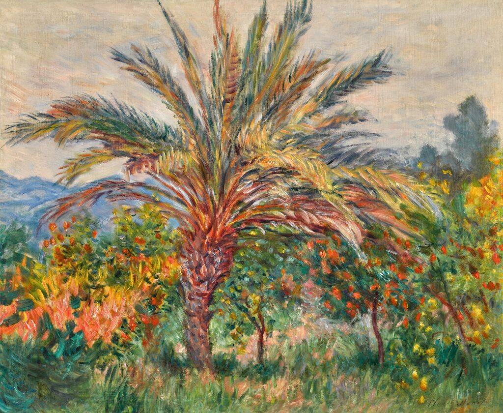 Claude Monet, Palmier à Bordighera