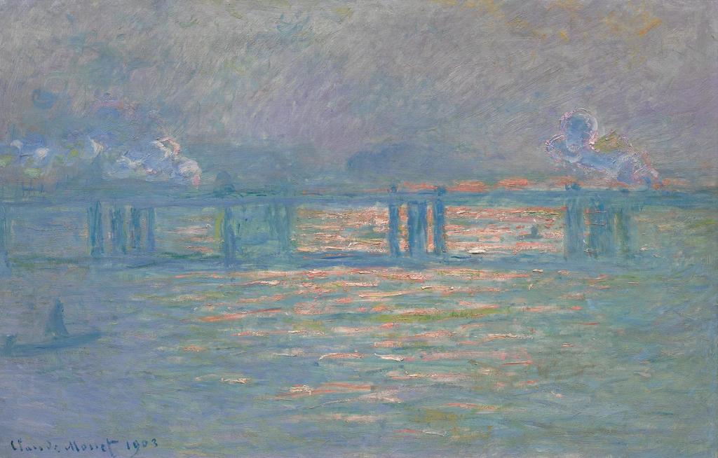 Claude Monet, CHARING CROSS BRIDGE