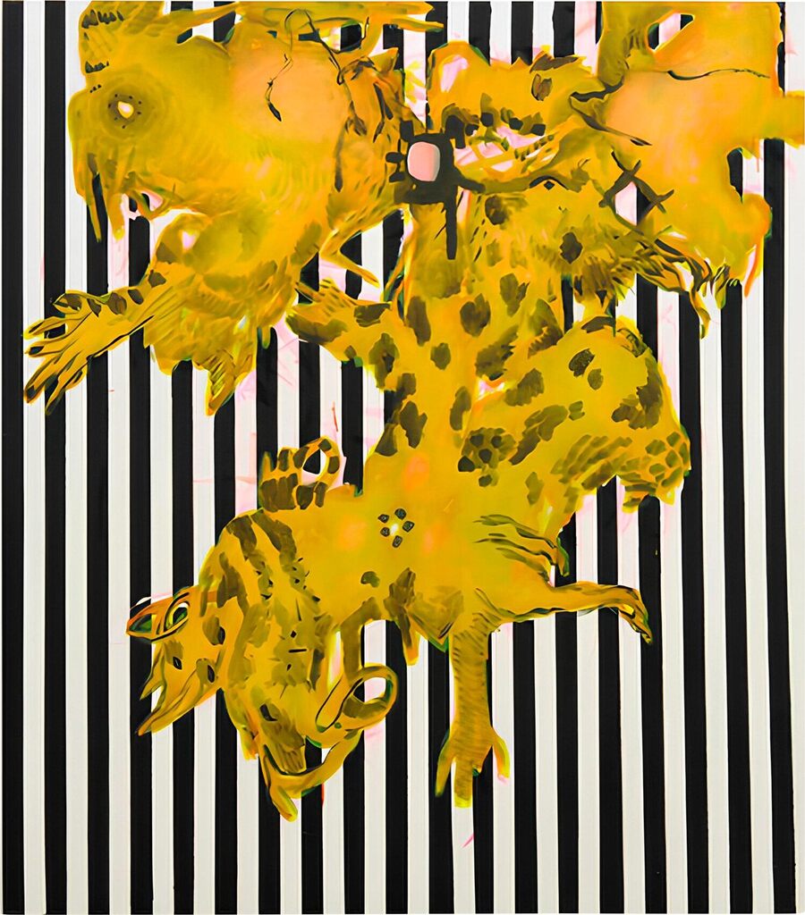 Charline von Heyl, Black Stripe Mojo