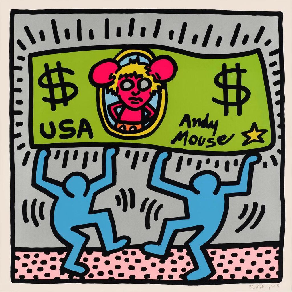 Keith Haring, Andy Mouse