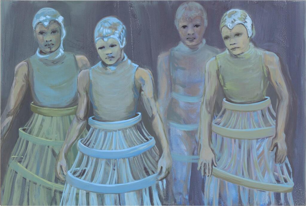Claire Tabouret, The Blue Dancers